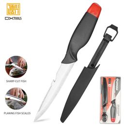 Fishing Equipment Stainless Steel Fish Knife With PP+TPR handle