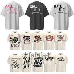 Designer Mens Womens t Shirt Fashion Tops Man Tees Summer Casual Chest Back Letter Graphic Print Applique Shirts Street Short Sleeve Galleries Dept Shirts VOXO