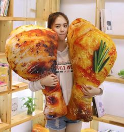 110cm Simulation Food Real life Style Chicken Leg Toy Chick Wing Drumstick Fried Rice Noodles Pillow Cushion Birthday Gift8951246