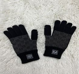 NEW Warm Knitted Winter Five Fingers Gloves For Men Women Couples Students Keep warm Full Finger Mittens Soft Even mean8168962