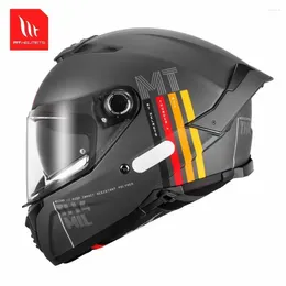 Motorcycle Helmets Spain MT Thunder 4 SV Decals Four Seasons Men's Racing Full Face Winter Men Women Safety Helmet