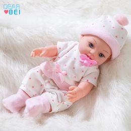P Dolls Reborn Doll Soothes Simation Baby Vinyl Soft Glue Toy Gift For Children Drop Delivery Otxvl