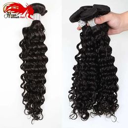 Weaves Hannah product Peerless Indian Virgin Hair Deep Wave 3 Bundles Virgin Indian Deep Curly Hair Raw Unprocessed Virgin Human Hair Ext