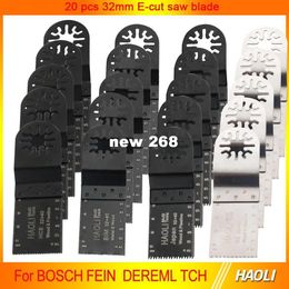 Blades Hot sale 20 pcs 32mm oscillating tool saw blades accessory for multifunction electric tool as Fein multimaster,Dremel power tool