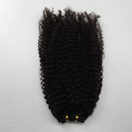 Weaves Cheap Peruvian Brazilian Hair Wefts Afro Kinky Curly Hair Weaves Human Hair Extension 2Bundles Lot Fast Free Shipping