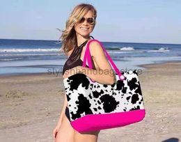 Beach Bags Eva Printed Bag Large Capacity Portable designer handbag tote lady shoulder bagsstylishhandbagsstore