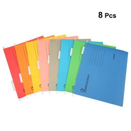 8PCS A4 Sized Suspension Folder Hanging File Holder Frame Documents Organiser Desktop Office Supplies 240102