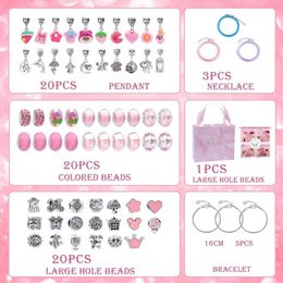 Other Cute children's handmade DIY Bracelet Set Delicate Bead Bracelet Making Kit For Girls Children Handmade Jewelry For Christmas Gift