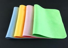 DHL ship Glasses cloth 15x18cm suede mirror cloths microfiber mobile phone screen lens wiping cloth DFMCJB0045021639