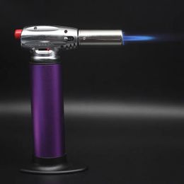 Lighters Jet Flame Butane Gas Refillable Lighter Torch Fuel Welding Soldering Ever Chef Creme Brulee Kitchen Cooking Jet Torch Lighter Buta