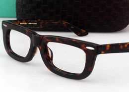 Zerosun Thick Eyeglasses Frames Male Women Vintage Glasses Men Fake Nerd Eyewear Black Tortoise Acetate Spectacles Unisex 2103236303301