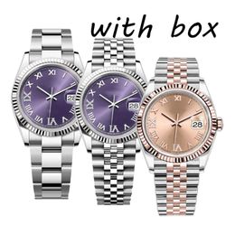 Fashion Watch Luxury Designer High Quality Men's Watch RO 36mm Automatic Women's Waterproof Sapphire Design Watches Box Gift Couple 2813 Movement Diamond Wristwatch