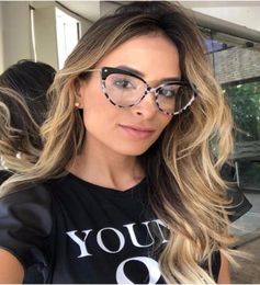 Cat Eye Glasses Frames Women Trending Styles Eyeglasses TR90 Optical Fashion Computer Glasses CY2038963156