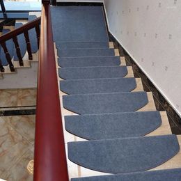 Carpets Fashion 10 Stück Treppenteppich-Sets, rutschfeste Trittmatten, Stufenteppich für 65 x 24 cm, passend für 25 cm breite Polster