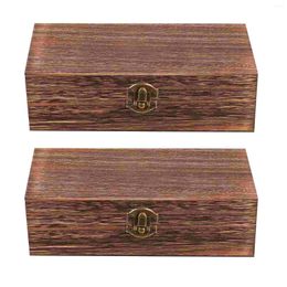 Gift Wrap Solid Wood Storage Box Wooden Boxes Ornament For Gifts Jewelry Man Christmas Crafts