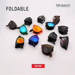 2021 new Sun glasses fashion vintage uv400 woman and men sunglasses Foldable colorful mirror designer sun Glasses gafas 50mm and 52088