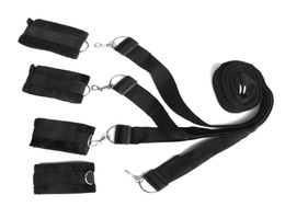 Restraint System Bondage Leg cuffs BDSM Slave Femdom Wrist Ankle Restraint Belt Adult Sex Toys2581166