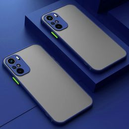 Shockproof Matte Case For Samsung Galaxy A33 A53 A13 5G A52 A72 A32 A51 A71 S10 S20 S21 FE S22 S23 Plus Ultra Armor Bumper Cover
