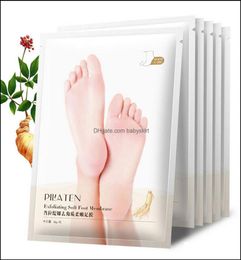 1Pair Pilaten Exfoliating Treatment Foot Mask Socks For Pedicure Baby Peel Feet Masks Skin Care Cosmetics Peeling2064903