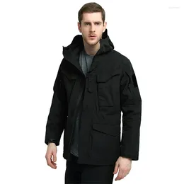 Men's Jackets Tactical Trench Coat Windproof Waterproof And Wear-resistant Breathable Jacket Fan Camouflage