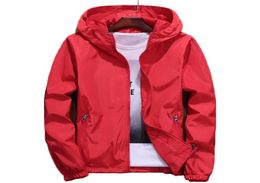 Jacket Women 2021 Spring Fashion Temperament Summer Thin Oversize Loose Chic Lining Red Long Sleeve Hooded Coats Feminina N8 Women6470171