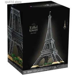 Blocks Blocks 10001 PCS Large Eiffel Tower Building Blocks Bricks Kids Birthday Christmas Gifts Toy Compatible 10307 10181 17002 IN STOCK