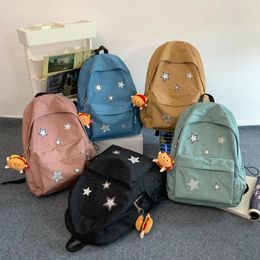 School Bags Kawaii Female Travel Waterproof Lady Laptop College Book Bag Student Girl Nylon High Capacity Backpack Women Fashion Cool