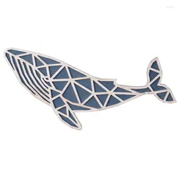 Decorative Figurines Whale Living Room TV Background Wall Decoration Dining Hanging Children's Headboard