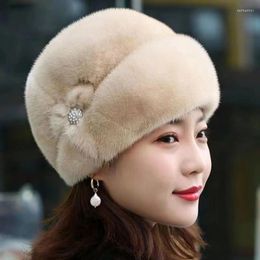 Berets Beret Caps For Women Free Cotton Vintage Boina Hat Accessories Beanies Wool Autumn Winter Warm Luxury Fashion Fur