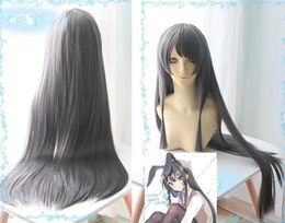 Caps 59" WomRascal Does Not Dream of Bunny Girl Senpai Sakurajima Mai Cosplay Hair Wig