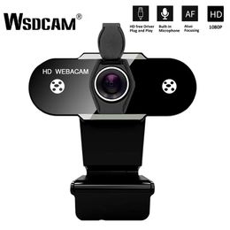 Webcams Full HD 1080P cam Computer Camera with Microphone Live Broadcast Video Calling Conference Workcamara Web para PC