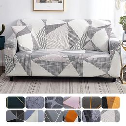 HOUSMIFE Elastic Sofa Covers for Living Room funda sofa Couch Cover Chair Protector 1/2/3/4-seater Geometric Sofa Slipcovers 240103