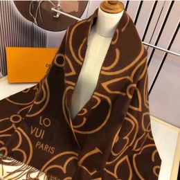 Designer scarf Luxury cashmere scarf Top Quality autumn winter men and women long warm scarf fashion classic black and white Christmas New Year Gift G24144PE-3