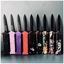 Accessories Accessories New TacticalNew Cupid Joker Otf Knife Double Action 5.1inch Floding Knife