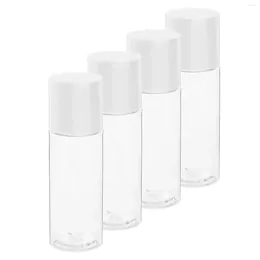 Storage Bottles 4 Pcs Travel Size Containers For Liquids Refillable Toner Leak Proof