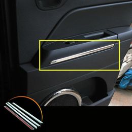 Accessories Inner Car Door Panel Moulding Trim Cover 4pcs For Jeep Patriot 20112015 663591889371
