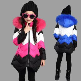 Coat Winter Thicken Windproof Warm Child Coat Waterproof Children Outerwear Baby Girls Jackets For 412 Years Old