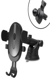 Carbon Fibre texture car suction cup navigation phone holder Support Mount Bracket for Mobile Cell Smart Phones1533242