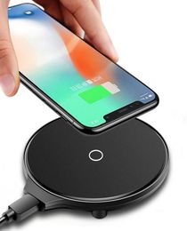 5W 10W QI Mini Fast Charging UltraThin Mobile Phone Wireless Charger Transmitter For Iphone Samsung Huawei OPPO VIVO Google LG No7278182