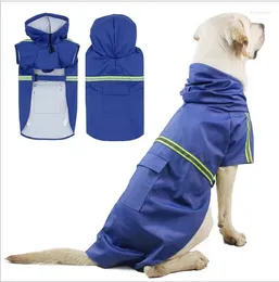Dog Apparel High Quality Adjustable Pet Water Proof Clothes Raincoats For Dogs Poncho Waterproof Overall