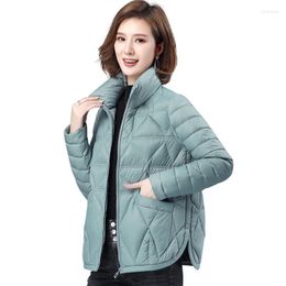 Women's Trench Coats 2024 Down Cotton Jacket Women Fashion Short Loose Korean Casual Winter Coat Jackets Female Outerwear Parkas Overcoat