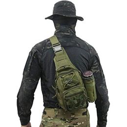 YUNFANG Tactical Bag Backpack Military Outdoor Sports Small Sling Chest Suitable for Travelling Hiking Camping Biking Fishing 240102