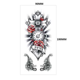 Makeup sticker Waterproof tattoo for chest, wrist, thigh, sexy and fashionable water transfer printing set tatToo