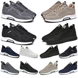 Running shoes Men Women triple black white Grey dark blue sport sneaker Comfortable Mesh breather Spring Shoes