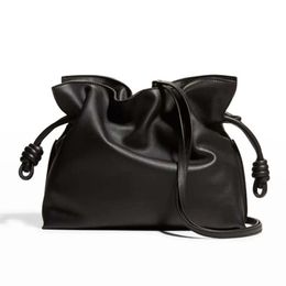 Designer Tote Bag Mirror Quality Designer Bag Women Lady Flamenco Bag Large Capacity Soft Leather Drawstring Bag Bucket Bag Luxury Genuine Leather Shoulder Bag