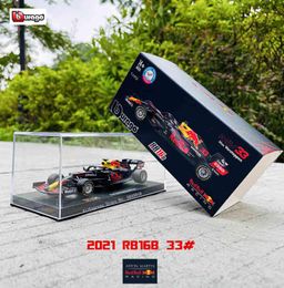 Racing model rb16b 33 Max verstappen scale 1432021 F1 alloy car toy collection gifts3026915