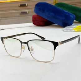 2023 756OA Men Square Eyebrow Glasses Frame 56-17-145 fashion Gold silver Gungray Colour options Quality Double-plating fullset cas346u