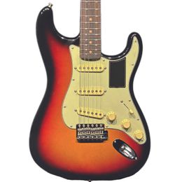VINTAGE II 1961 S T 3 Colour Sunburst Electric Guitar