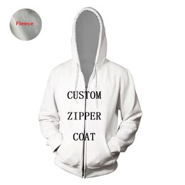 Autumn Winter DIY Custom 3D Print Hoodies Fashion Racing Pattern Coat Zipper Hoody Jacket Drop 240103