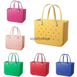 Beach Bags Summer EVA bag large designer tote Waterproof shopping Bogg Bag Totestylishyslbags